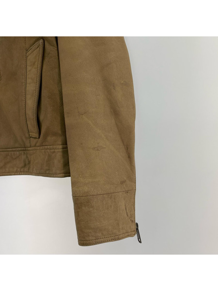 AVIREX レザージャケット BRW/M