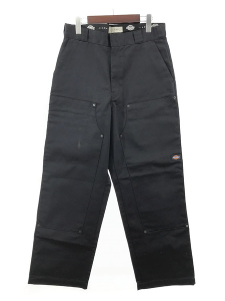 Dickies Jieda DOUBLE KNEE PRINT PANTS 2 ブラック+showroom-scappino.com