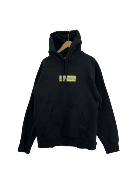 Supreme Bling Box Logo Hooded Sweatshirt (M)