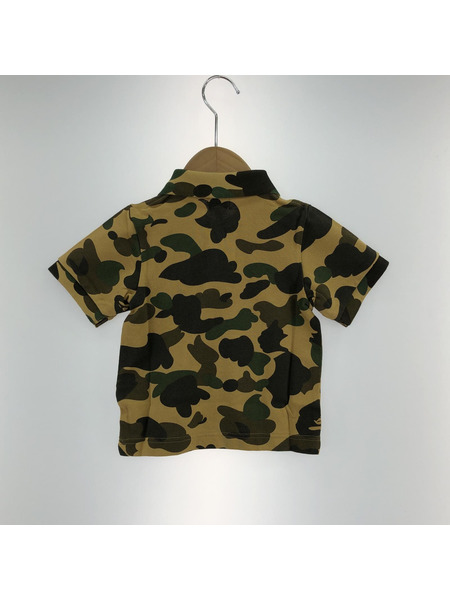 A BATHING APE KIDS ポロシャツ カモ