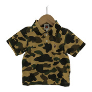 A BATHING APE KIDS ポロシャツ カモ