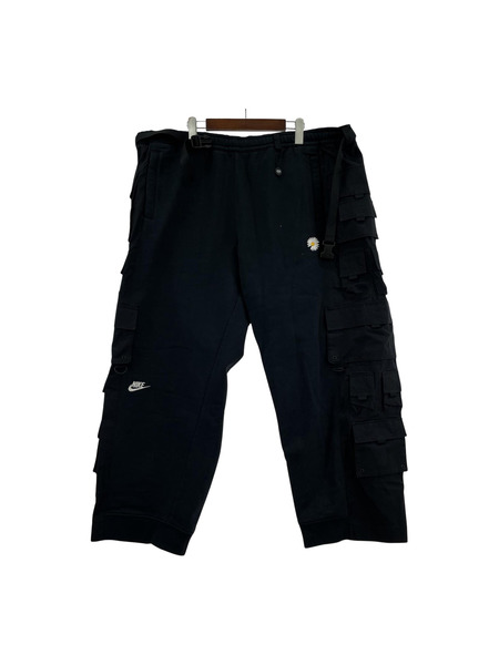 NIKE×PEACEMINUSONE 23SS PMO Wide Pants XL 黒 DR0095-010