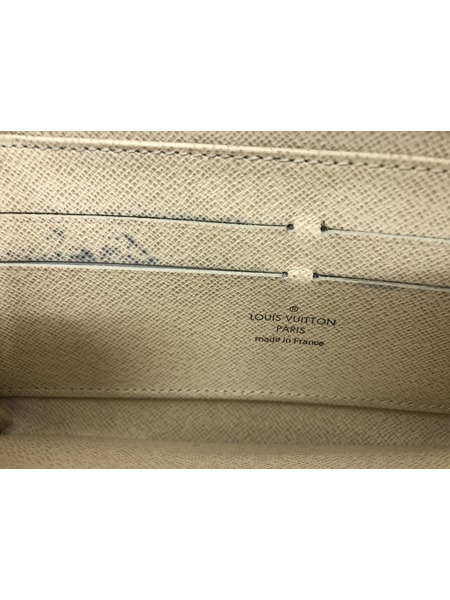 LV/ジッピーオーガナイザー /ダミエ・アズール ダミエ アズール ジッピーウォレット ホワイト