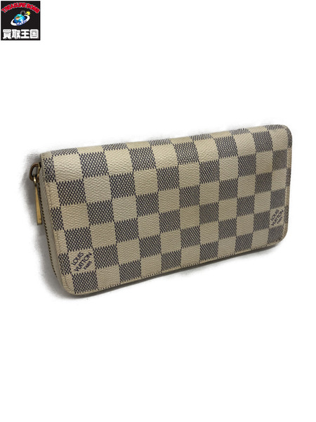 LV/ジッピーオーガナイザー /ダミエ・アズール ダミエ アズール ジッピーウォレット ホワイト
