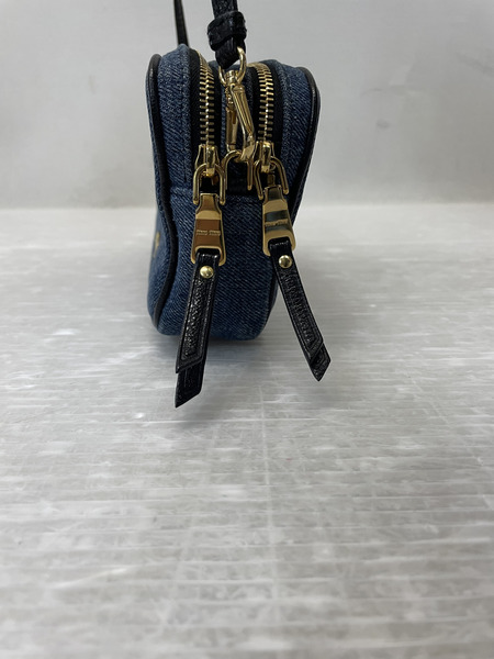 miumiu MMパリス eMIUticons デニムショルダーバッグ[値下]