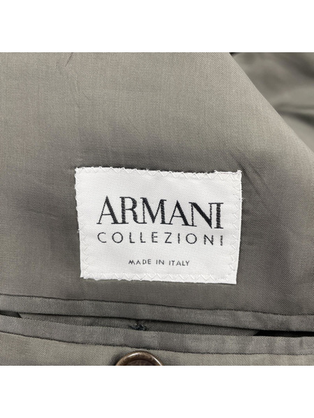 ARMANI COLLEZIONI セットアップスーツ(50)グレーチェック