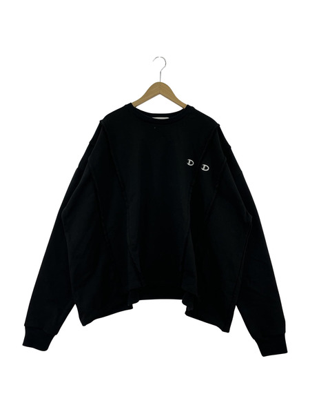 DISCOVERED 別注 WIDE D SWEAT BLACK