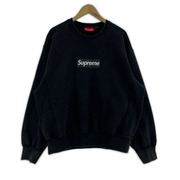 Supreme スウェット・トレーナー Washed Box Logo Crewneck