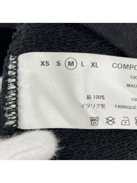 kiko kostadinov 19AW MIDNIGHT STRIPE バックデザインパーカー