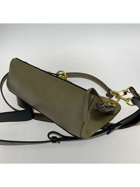 ショルダーバッグ SEE BY CHLOE 2WAY レザーバッグ ベージュ