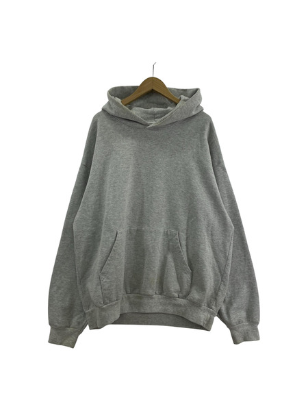 LOS ANGELES APPAREL 14oz POパーカー グレー