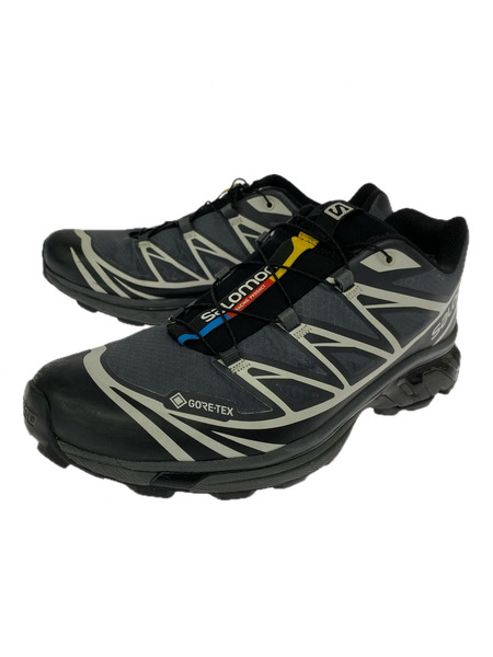 SALOMON XT-6 GTX Black Ebony Lunar Rock 27.5cm 416635