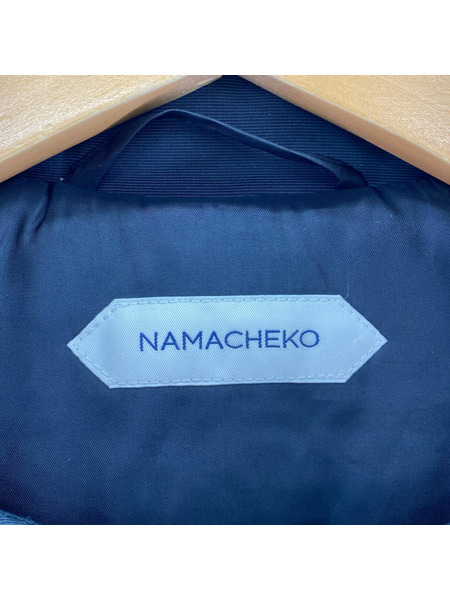 NAMACHEKO. ジャケット ステッチ ジャケット 中綿 S