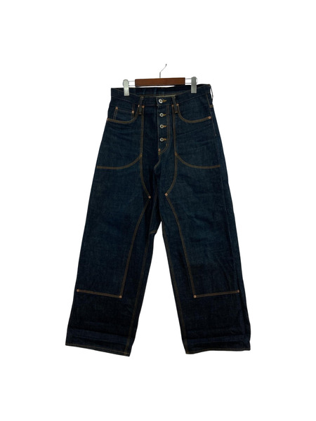 SUGARHILL/Classic Double Knee Denim Pants/32