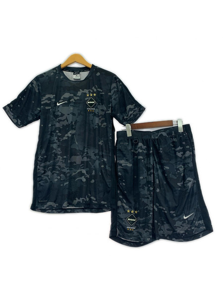 NIKE セットアップ FCRB DRI-FIT Tシャツ ショートパンツ M カモフラ