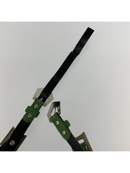 TOGA PULLA ウエスタンベルト グリーン[値下]