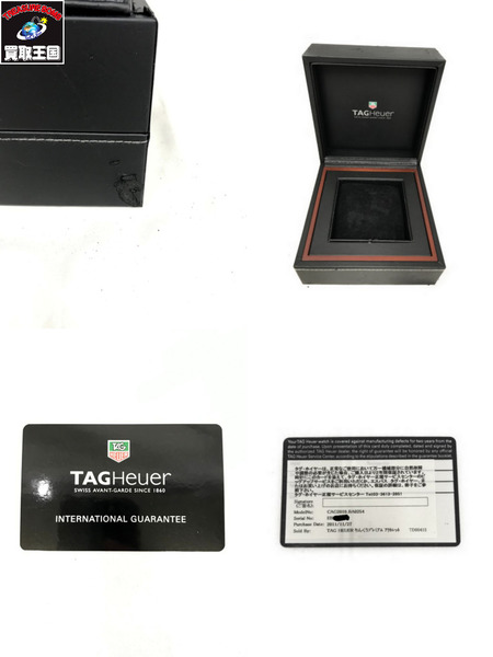 TAG Heuer キャリバー17クロノグラフ SLR メルセデスベンツ CAG2010/BA0254 精度調整済み タグホイヤー 腕時計[値下]