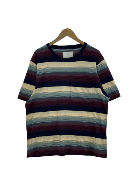 SUGARHILL 24SS Multi Stripe Tee マルチストライプカットソー 3 2441000909