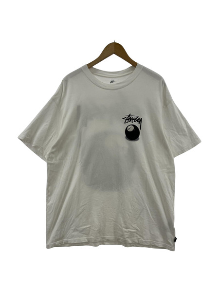 NIKExSTUSSY/NRG FL SS 8 Ball T-Shirt/L