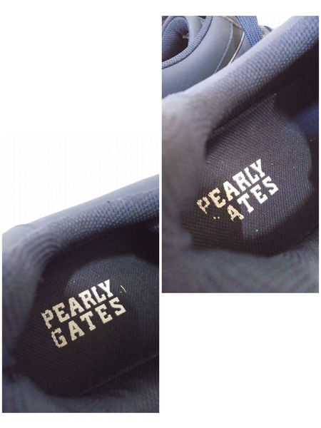 PEARLY GATES 053-8992601 ゴルフシューズ ネイビー (26.0)