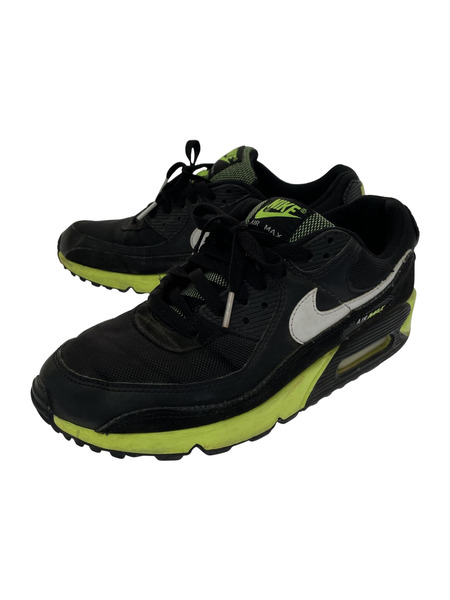 NIKE Air Max 90 BLACK Hot Lime 26.0cm