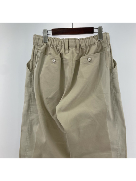 A POC ABLE ISSEY MIYAKE サイドラインパンツ ベージュ