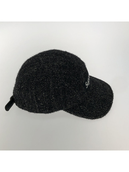 Supreme LORO PIANA WOOL CAMP CAP ブラック