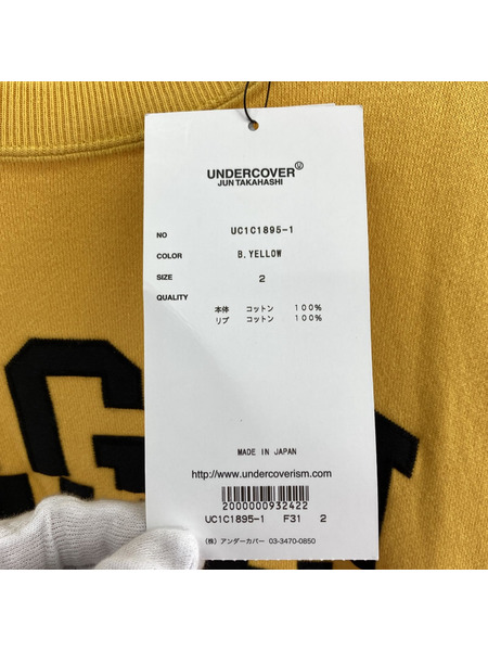 UNDERCOVER スウェット・トレーナー BIGSWEAT ANGEL wappen/スウェット[値下]