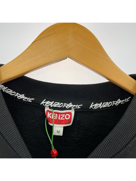 KENZO Futura 2000 クラシック フラワープリントスウェット M ブラック