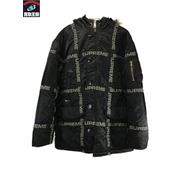 Supreme フライトジャケット 18AW Logo Tape N-3B Parka M