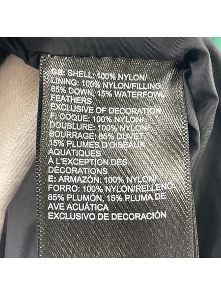 THE NORTH FACE ダウンベスト レトロヌプシダウンベスト/グリーン×ブラック (XXL)