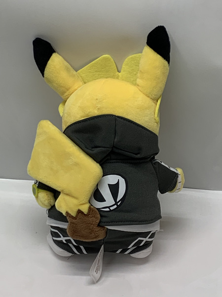 ポケモン ポケセン ボスごっこピカチュウS RR ぬいぐるみ (グズマ/スカル団) 本体のみ ダメージあり Pokémon ポケットモンスター ポケモンセンター限定