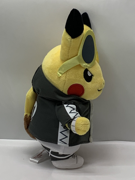 ポケモン ポケセン ボスごっこピカチュウS RR ぬいぐるみ (グズマ/スカル団) 本体のみ ダメージあり Pokémon ポケットモンスター ポケモンセンター限定