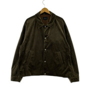 ジャケット superNOVA. ベルベット コーチジャケット カーキ M[値下]