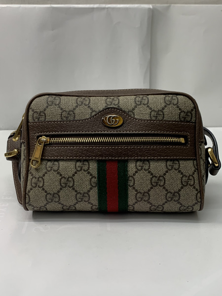 GUCCI オフィディア GGスプリーム ミニ バッグ 517350 グッチ GG柄 ショルダーバッグ