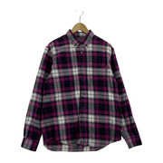 Supreme 14AW Tartan Flannel Shirt M ピンク