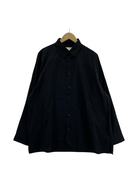 NONNOT 24SS carol別注 OVERSIZED SHIRT 5 ブラック N-24S-carol06