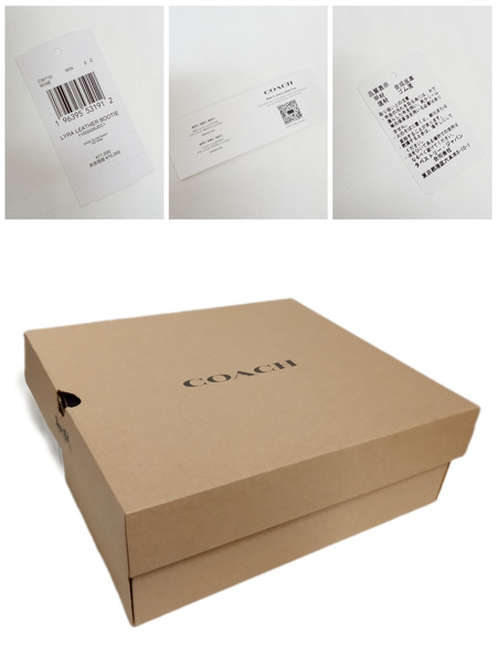 COACH/レザー ブーツ coach ブーティ CW710