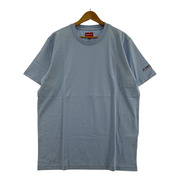 Supreme SLEEVE LOGO S/S TEE LIGHT BLUE SIZE:L