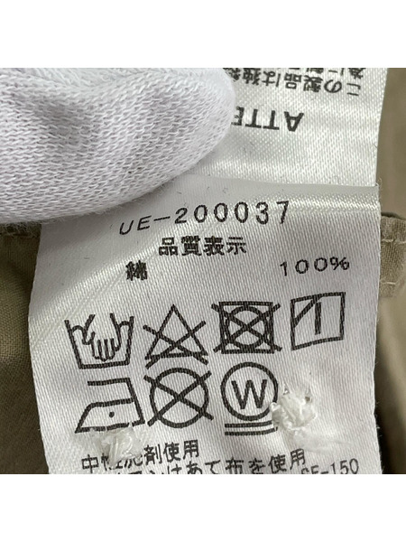 uniform experiment/ペイントデザインシャツ/BEG/2