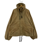 ANCELLM DRILL HOODIE JACKET 2 ベージュ