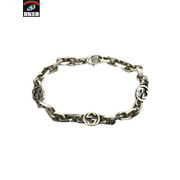 GICCI インターロッキング　チェーンブレスレット