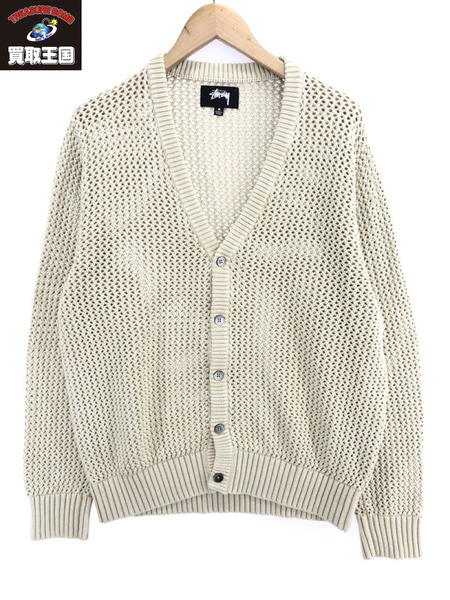 STUSSY LOOSE GAUGE CARDIGAN (M)[値下]｜商品番号：2100192525591