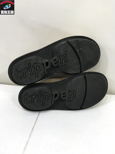 trippen スリッポン/トリッペン/25.5～26ｃｍ/メンズ/靴/シューズ/茶/ブラウン