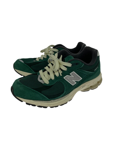 NEW BALANCE スニーカー 23.5cm 緑