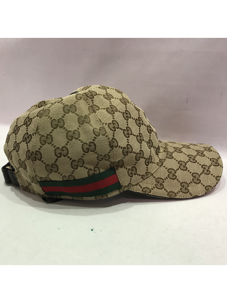 GUCCI GGキャンパスベースボールキャップ