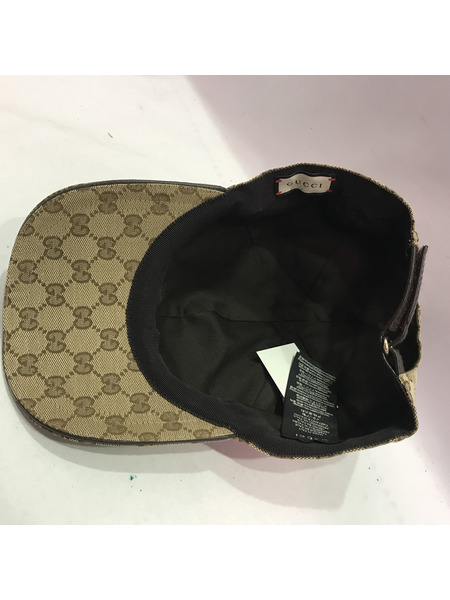 GUCCI GGキャンパスベースボールキャップ