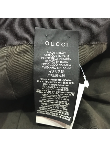 GUCCI GGキャンパスベースボールキャップ