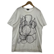COMME des GARCONS HOMME PLUS 21SS チェーンアレンジ TEE XL 白