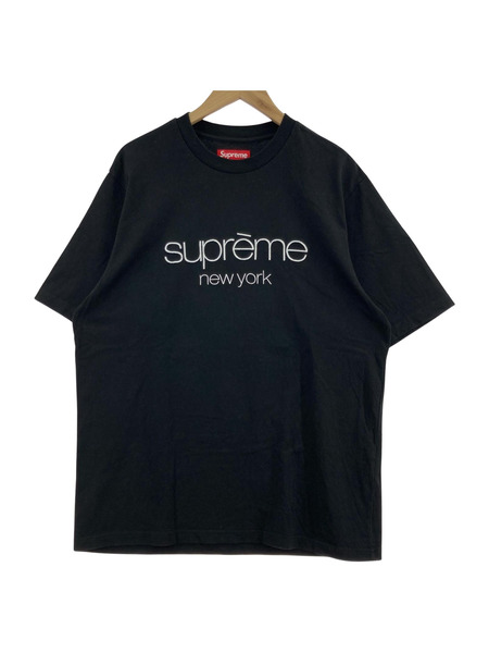 Supreme CLASSIC LOGO Tシャツ 黒